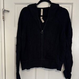 Lululemon knit zip up sweater